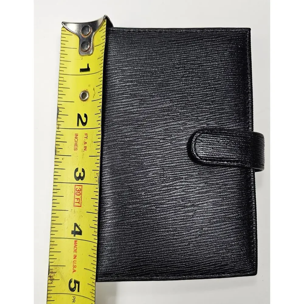 Vintage Arab Bank Executive Pocket Planner Set - Leather Wallet Pen & Calculator